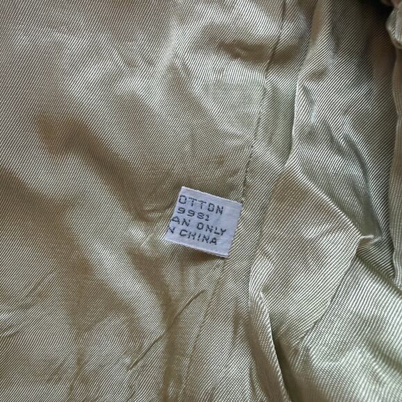 JJ Cochran Corduroy Blazer w/ Suede Elbow Patches, Tan, EUC, est. size XL - Picture 7 of 8